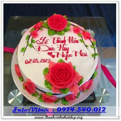 Mẫu Bánh Sinh Nhật Đẹp - A961